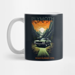 Roaring Resurrection: The 1970 Plymouth Road Runner Revival Mug